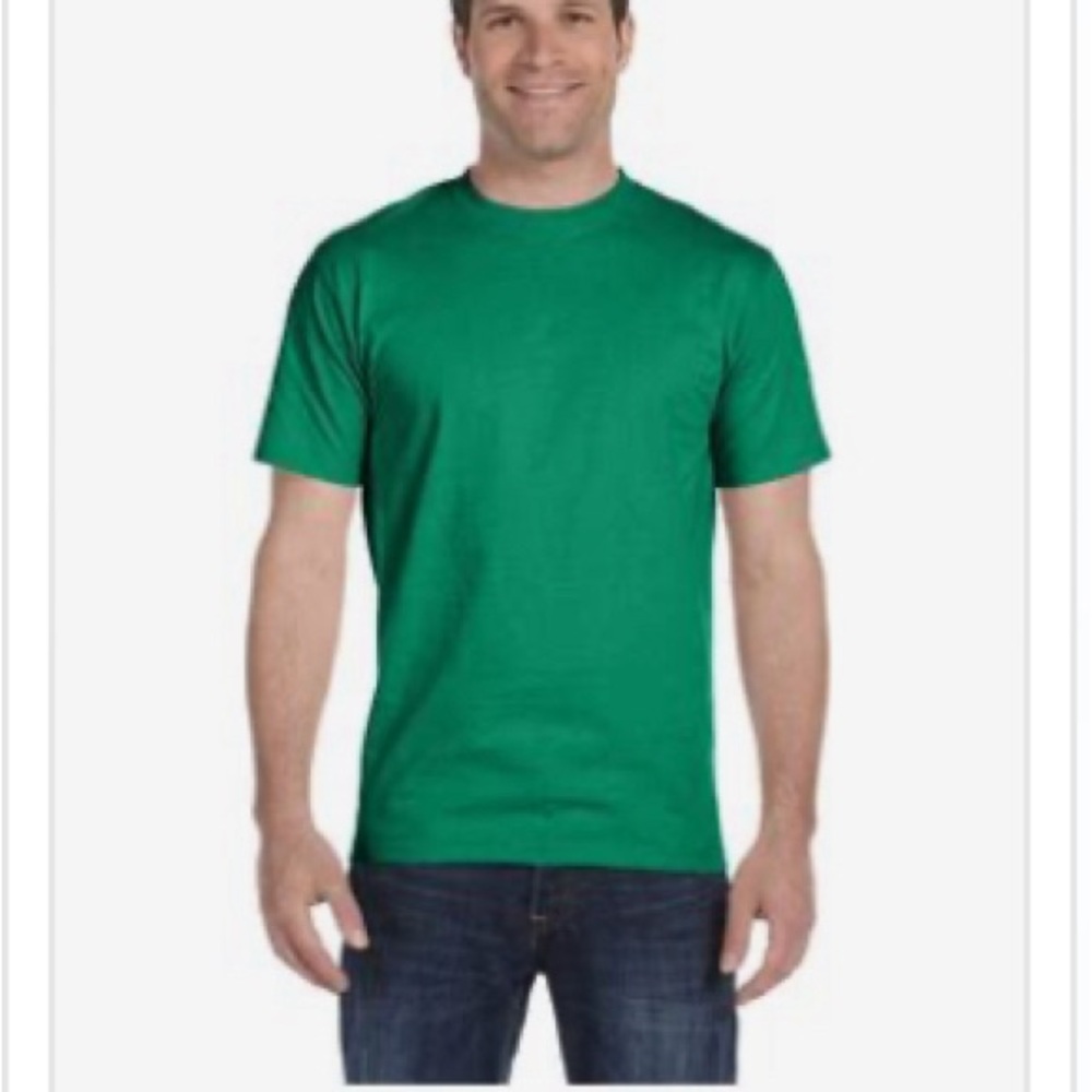Pkg of 3 🆕 HANES Men’s Green XL TEE SHIRTS…